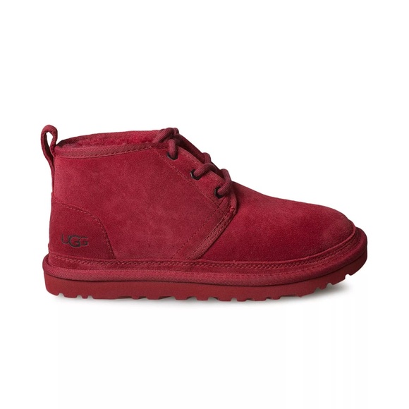 UGG Men’s Red Suede Boots - Picture 1 of 8